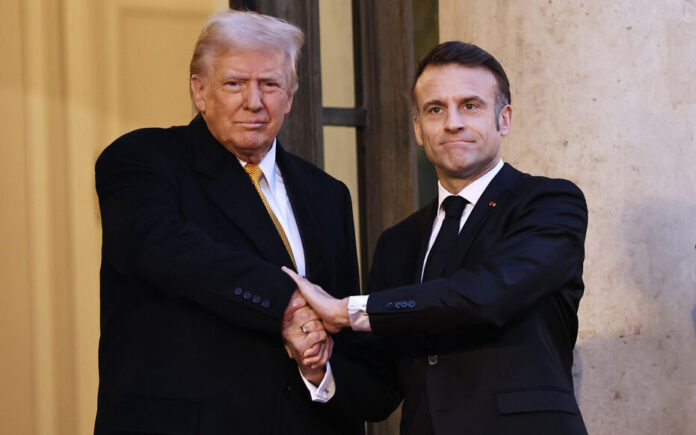 FRANCE-PARIS-NOTRE-DAME DE PARIS CATHEDRAL-MACRON-TRUMP-MEETNG